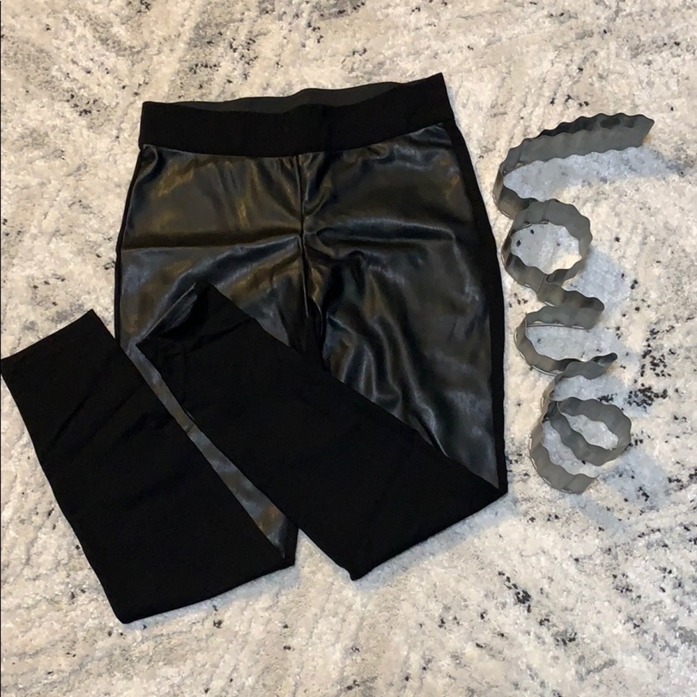 Joe Fresh faux leather leggings!